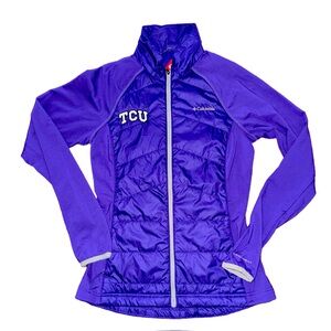 Columbia: TCU Horned Frogs Omni-Heat Thermal Full Zip Jacket: XS